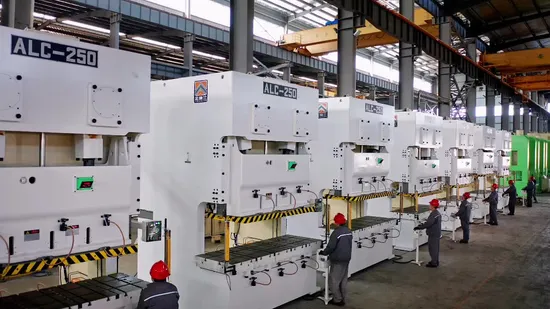 Progressive Die Stamping H Frame Double Crank Power Press Machine