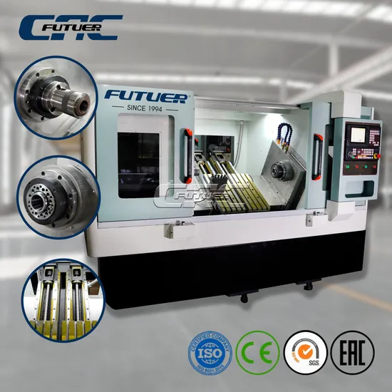 CNC Metal Lathe CNC Lathe Ds-6y Japan Fanuc CNC Turning Lathe Center with CE ISO