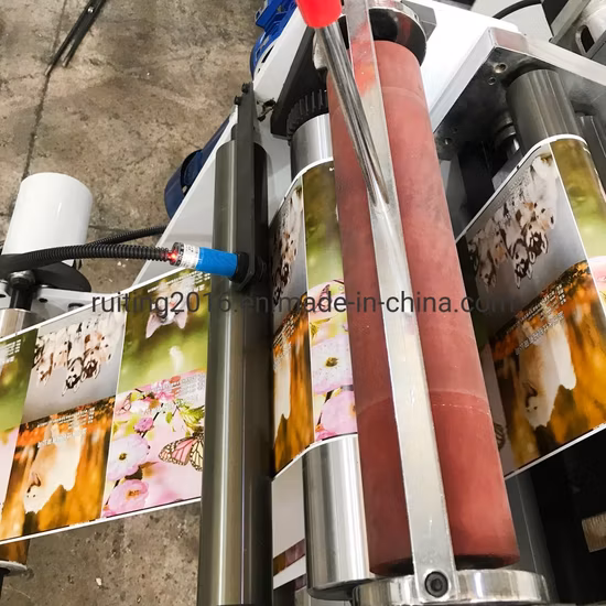 Fustellatrice per etichette a base piatta con lamina per stampa a caldo ad alta velocità